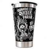 Copo Térmico 473ml Personalizado com Nome e Tampa Abridor