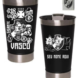 Copo Térmico 473ml Personalizado Vasco com Nome