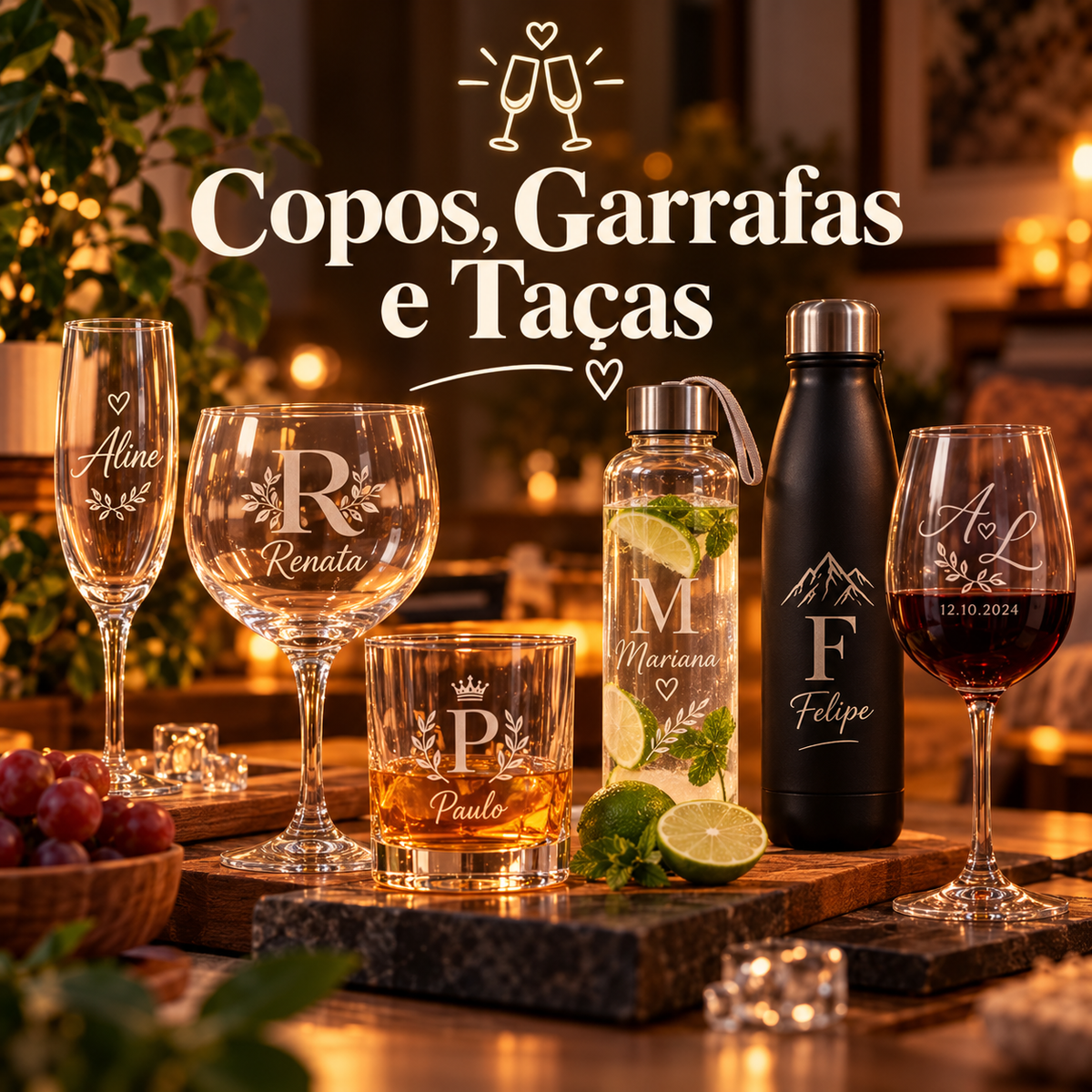 Copos & Garrafas