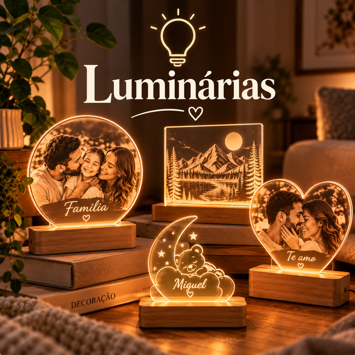 Luminárias Personalizadas