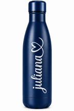Garrafa Térmica 500ml Personalizada em Aço Inox 304 - PRETO