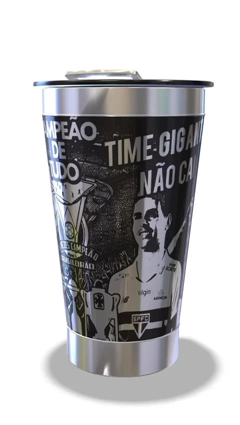 Copo Térmico 473ml Personalizado com Gravação a Laser 360° - Padrão