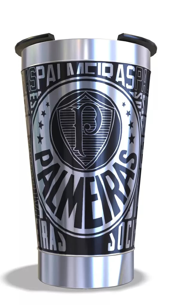 Copo Térmico 473ml Personalizado com Time e Gravação a Laser - Padrão