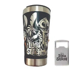 Copo Térmico 473ml Personalizado Stitch Gravação 360°