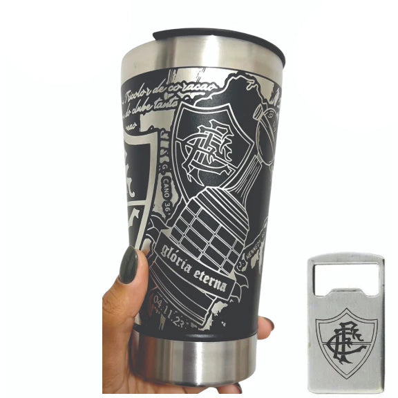 Copo Térmico 473ml Personalizado para Times Gravação 360°