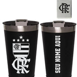 Copo Térmico 473ml Personalizado com Time de Futebol