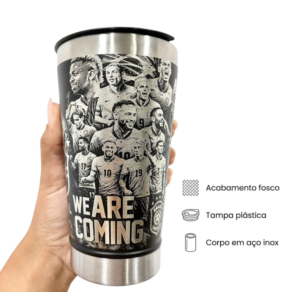 Copo Térmico 473ml Personalizado Copa 2026