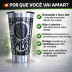 Copo Térmico 473ml Personalizado com Time e Gravação a Laser