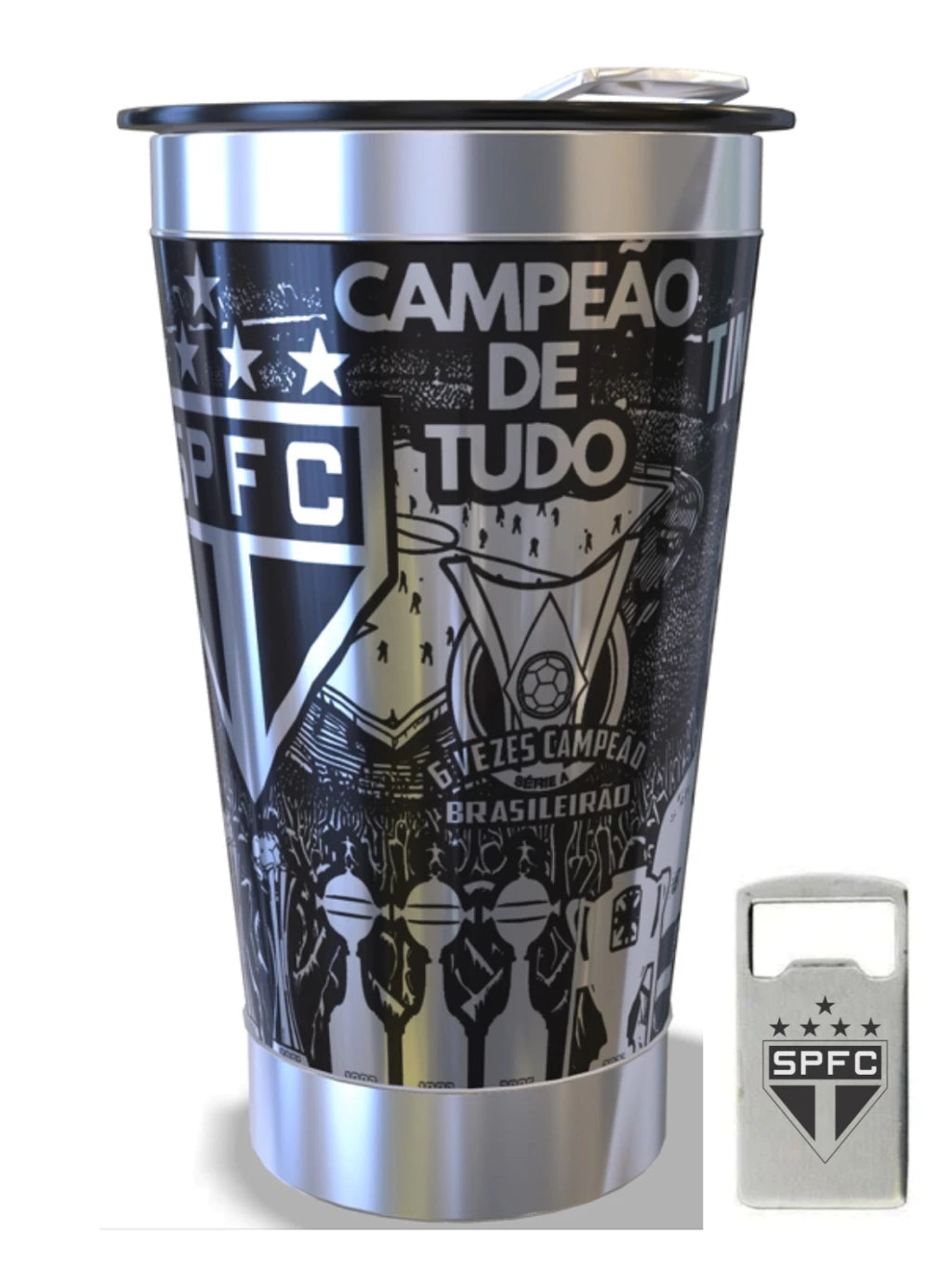 Copo Térmico 473ml Personalizado com Gravação a Laser 360°