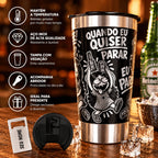 Copo Térmico 473ml Personalizado com Nome e Tampa Abridor