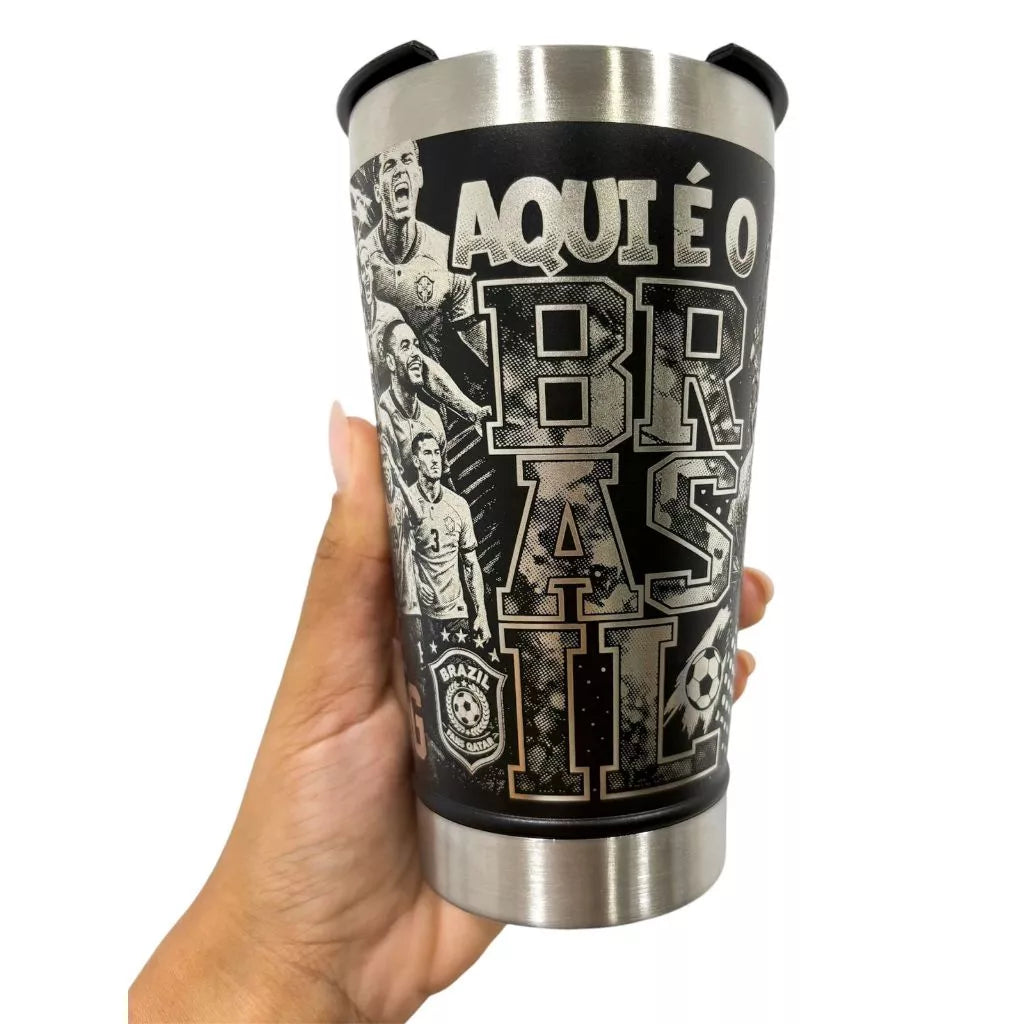 Copo Térmico 473ml Personalizado Copa 2026