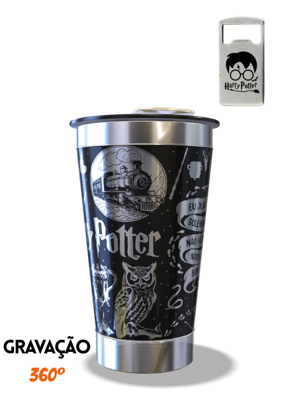 Copo Térmico 473ml Personalizado com Gravação 360°