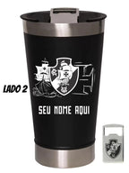 Copo Térmico 473ml Personalizado Vasco com Nome