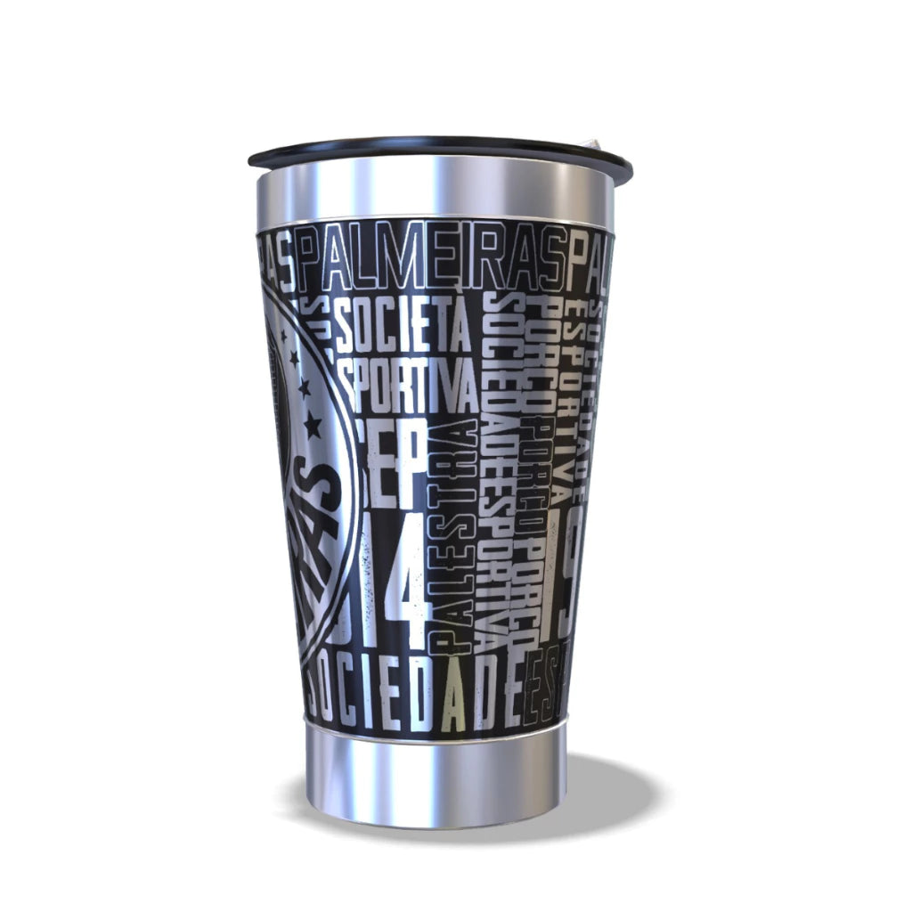 Copo Térmico 473ml Personalizado com Time e Gravação a Laser