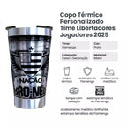Copo Térmico 473ml Personalizado Libertadores 2025