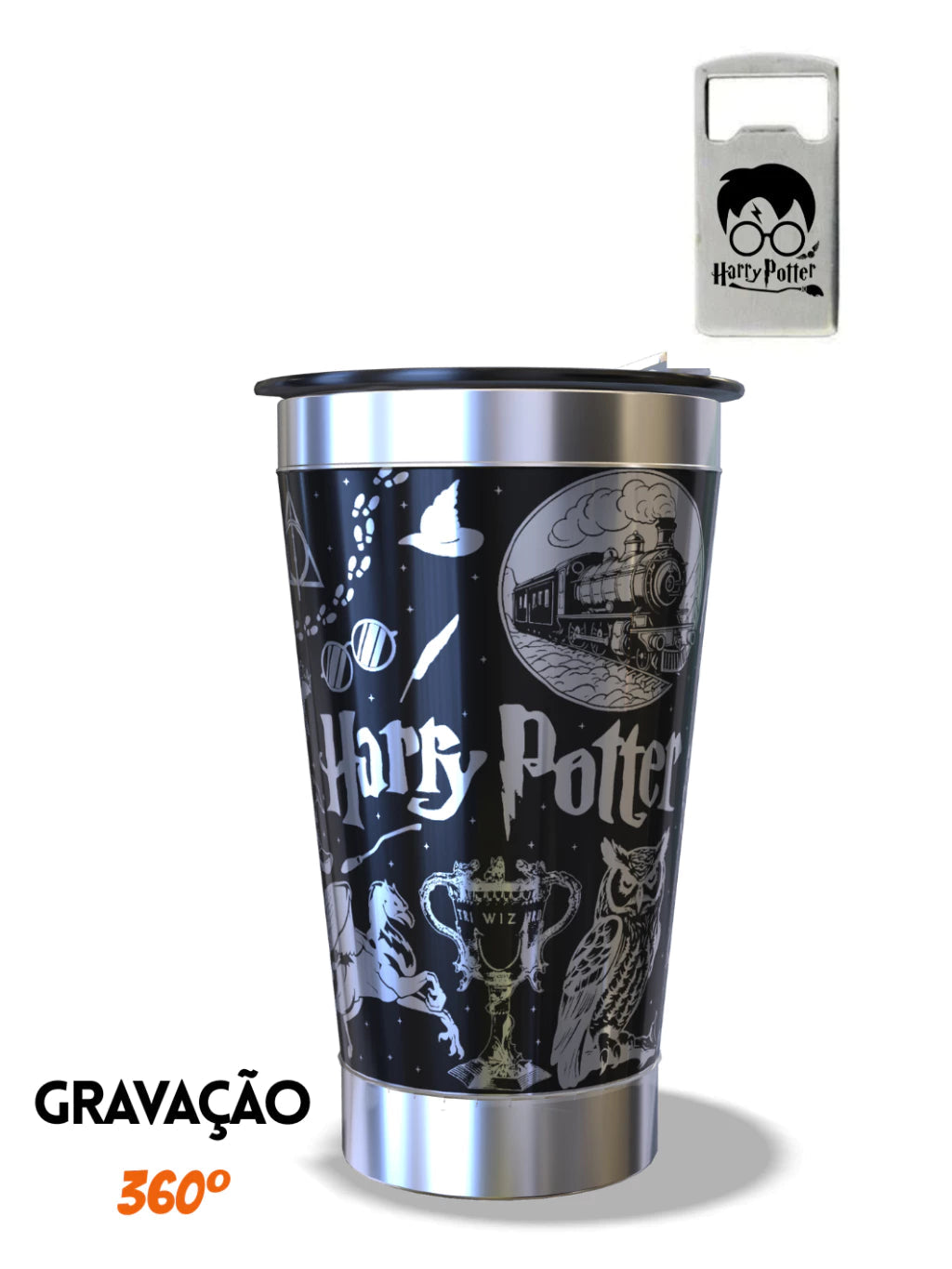 Copo Térmico 473ml Personalizado com Gravação 360°